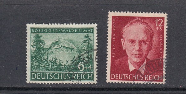 Deutsches Reich Mi-Nr. 855-856 gestempelt