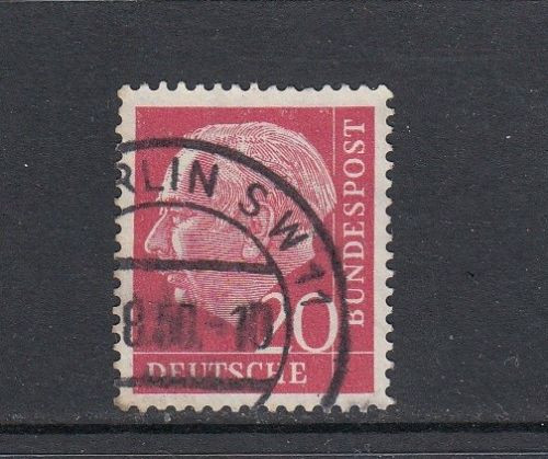 BRD Heuss Mi-Nr. 185 gestempelt Berlin SW11