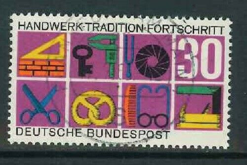 BRD Mi-Nr. 553 zentrisch Vollstempel - Frankfurt / Main - kein Ersttag