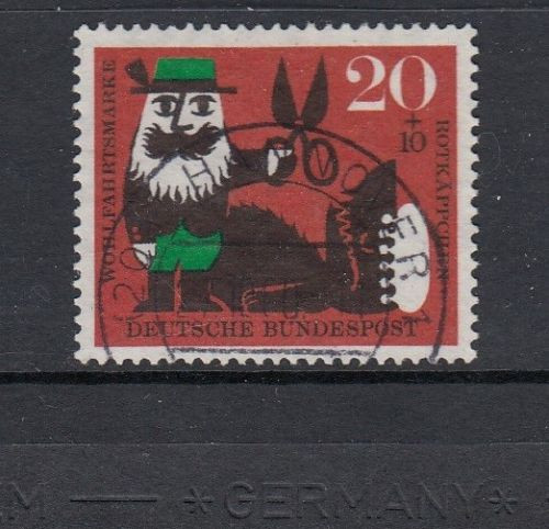 BRD Mi-Nr. 342 zentrisch gestempelt - Vollstempel Hannover