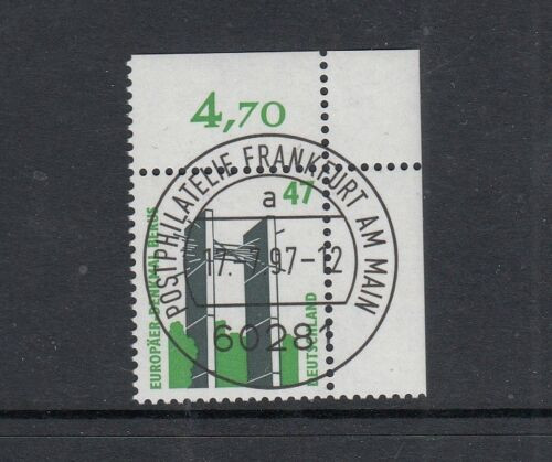BRD Mi-Nr. 1932 zentrischer Vollstempel Ersttag - Bogenecke / Eckrand / Ecke 2