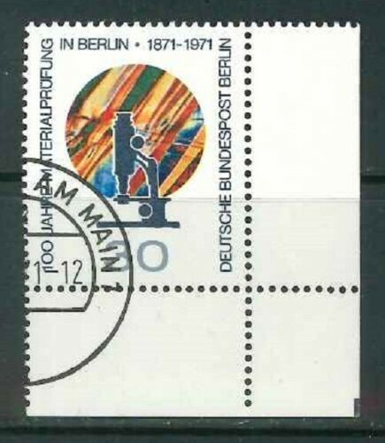 Berlin Mi-Nr. 416 - Ecke 4 - gestempelt - EST. + Gummierung