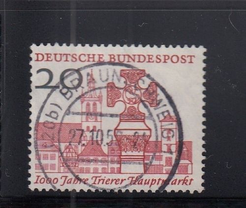 BRD Mi.-Nr. 290 zentrisch gestempelt Braunschweig
