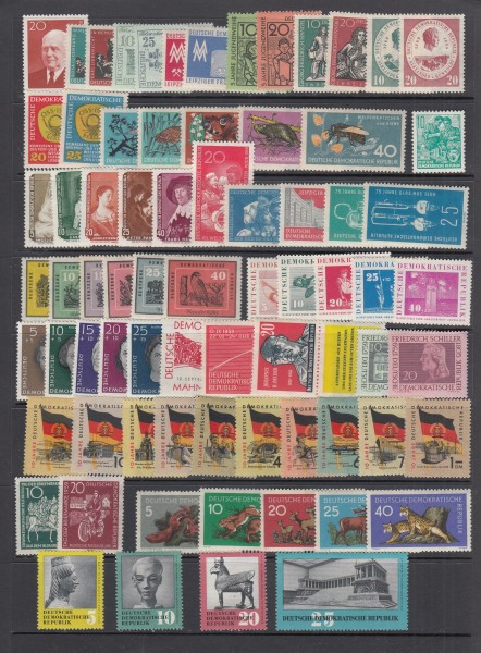 DDR Jahrgang 1959 ** postfrisch - komplett