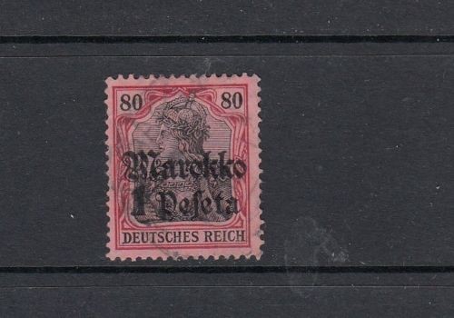 Deutsche Post in Marokko Mi-Nr. 54 gestempelt