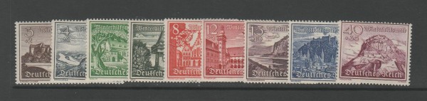 Deutsches Reich Mi-Nr. 730-738 ** postfrisch