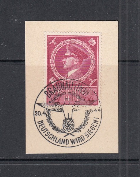 Deutsches Reich Mi-Nr. 887 mit Sonderstempel auf Briefstück