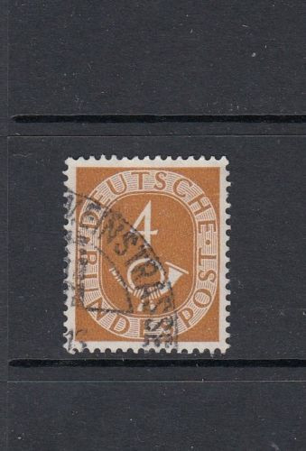 BRD Posthorn Mi-Nr. 124 gestempelt mit Sonderstempel