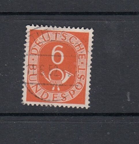 BRD - Posthorn Mi-Nr. 126 zentrisch gestempelt - Vollstempel Stuttgart