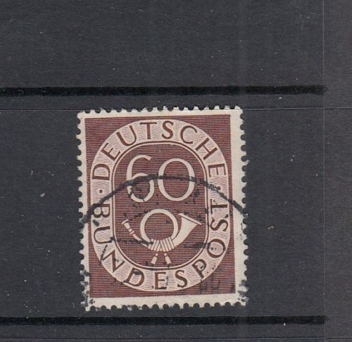 BRD Posthorn Mi-Nr. 135 zentrisch gestempelt