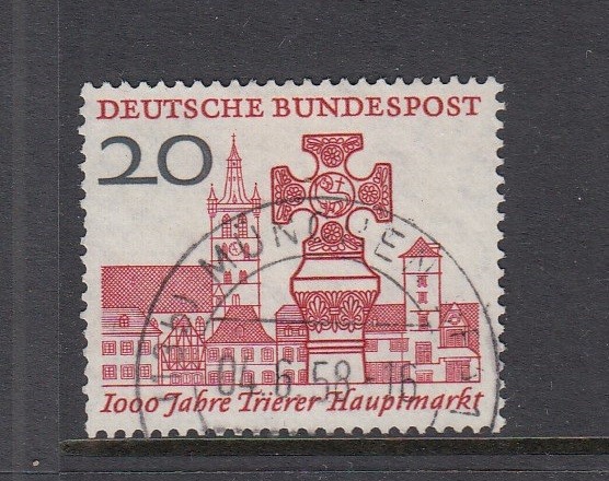 BRD Mi.-Nr. 290 zentrisch gestempelt - Vollstempel München
