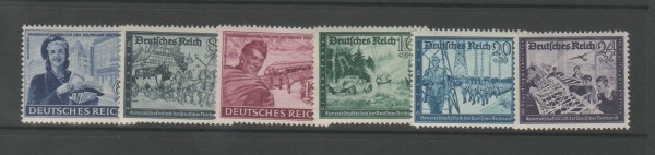 Deutsches Reich Mi-Nr. 888-893 ** postfrisch