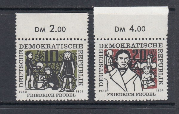 DDR Mi-Nr. 564-565 ** postfrisch - Oberrand