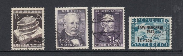 Österreich Michel-Nr. 995-998 gestempelt