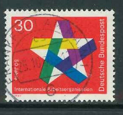BRD Mi-Nr. 582 zentrisch Vollstempel - Frankfurt / Main - kein Ersttag