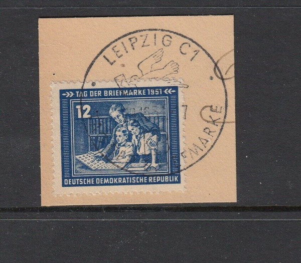 DDR Michel-Nr. 295 gestempelt ESST auf Briefstück