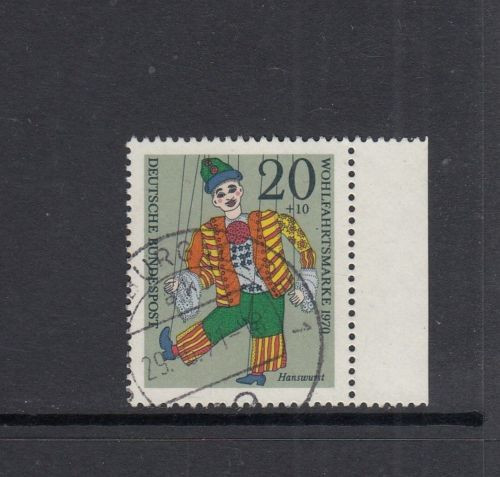 BRD Mi-Nr. 651 gestempelt - Bogenrand