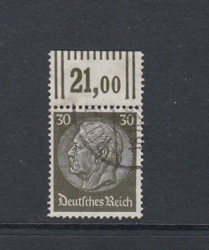 Deutsches Reich Mi-Nr. 523 W Oberrand gestempelt