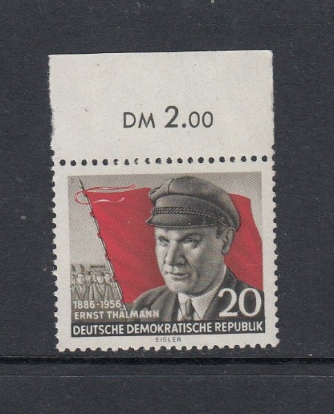 DDR Mi-Nr. 520A ** postfrisch - Oberrand