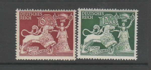 Deutsches Reich Mi-Nr. 816-817 ** postfrisch
