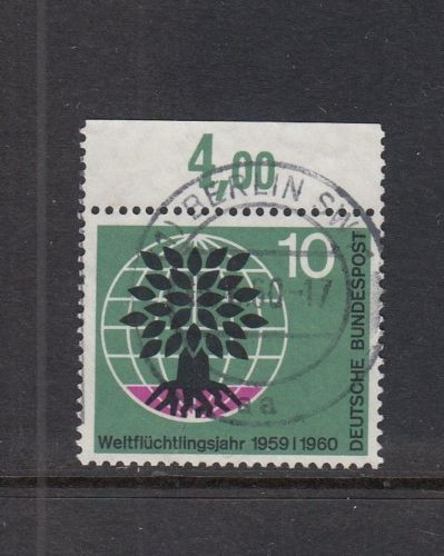 BRD Mi-Nr. 326 Oberrand gestempelt - Vollstempel Berlin