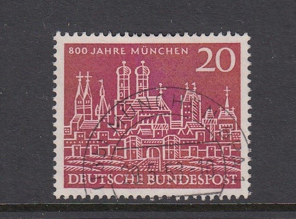BRD Mi.-Nr. 289 zentrisch gestempelt - Vollstempel München