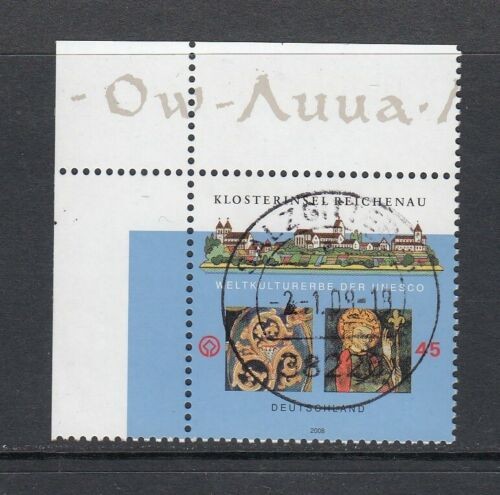 BRD 2008 - Mi-Nr. 2637 - Ecke 1 / Bogenecke - zentrisch - Vollstempel - Ersttag