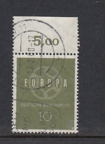 BRD Mi-Nr. 320 Oberrand gestempelt