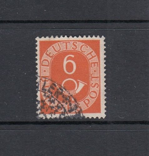 BRD Posthorn Mi-Nr. 126 gestempelt mit Sonderstempel