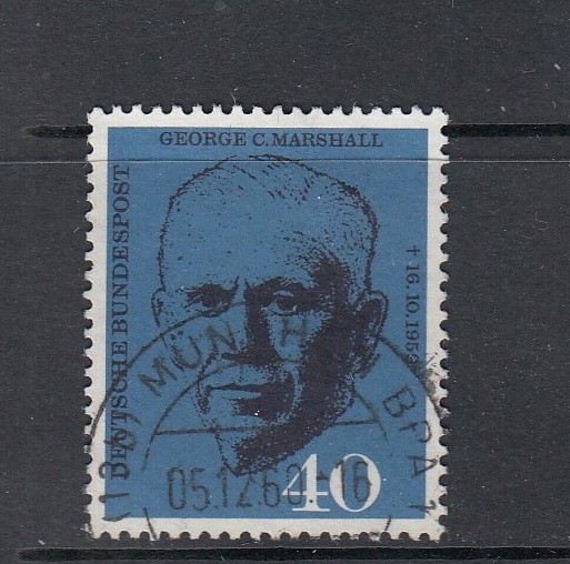 BRD Mi.-Nr. 344 zentrisch gestempelt - Vollstempel München