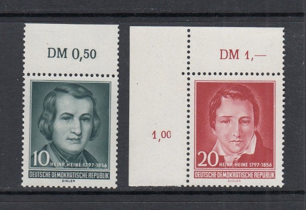 DDR Mi-Nr. 516-517 ** postfrisch - Bogenränder