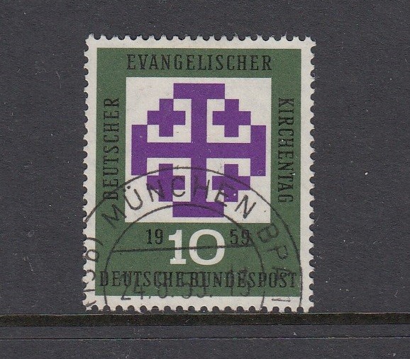BRD Mi.-Nr. 314 zentrisch gestempelt - Vollstempel München