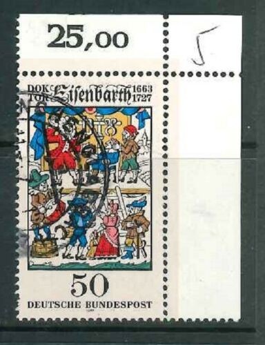 BRD Mi-Nr. 953 Ecke 2 / Eckrand - gestempelt Mönchengladbach