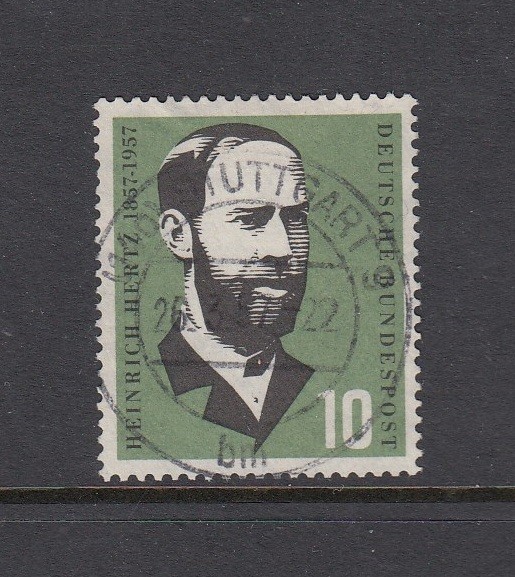 BRD Mi.-Nr. 252 zentrisch gestempelt - Vollstempel Stuttgart