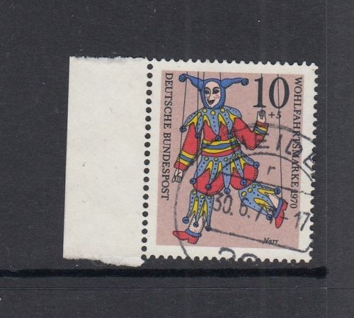BRD Mi-Nr. 650 gestempelt - Bogenrand