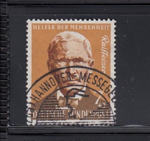 BRD Mi.-Nr. 297 zentrisch gestempelt Hannover Messe Sonderstempel