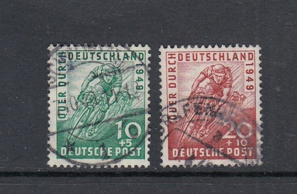Bizone Mi-Nr. 106-107 gestempelt