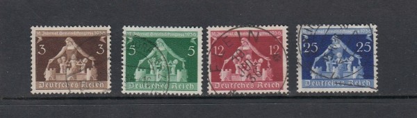 Deutsches Reich Mi-Nr. 617-620 gestempelt