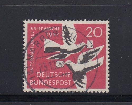 BRD Mi.-Nr. 276 zentrisch gestempelt Marburg