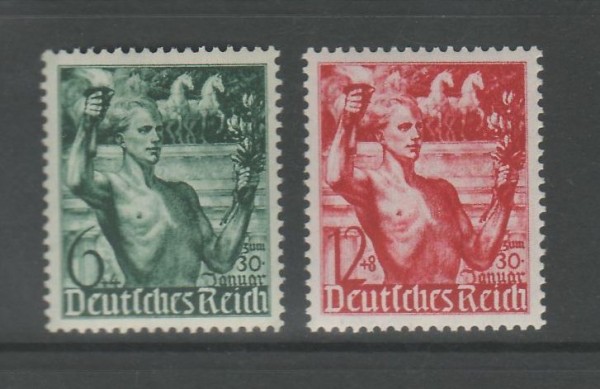 Deutsches Reich Mi-Nr. 660-661 ** postfrisch