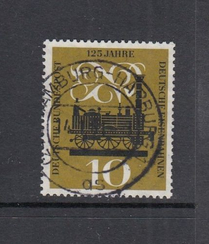 BRD Mi-Nr. 345 zentrisch gestempelt - Vollstempel Hamburg-Harburg