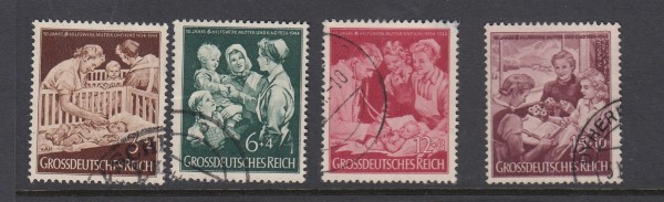 Deutsches Reich Mi-Nr. 869-872 gestempelt