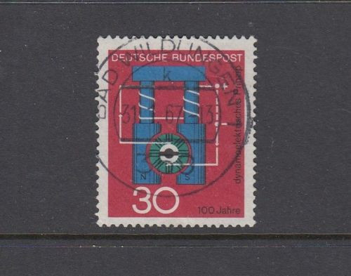 BRD Mi-Nr. 522 zentrisch gestempelt - Vollstempel Bad Wildungen