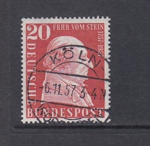 BRD Mi-Nr. 277 zentrisch gestempelt - Vollstempel Köln