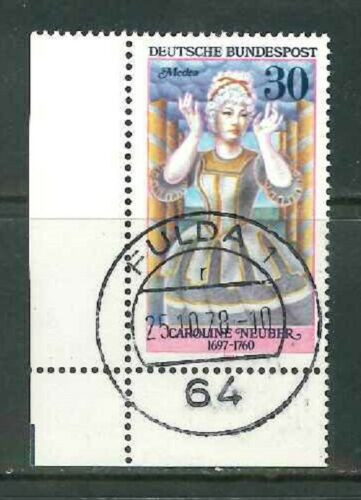 BRD Mi-Nr. 908 Ecke 3 - Vollstempel - zentrisch gestempelt Fulda