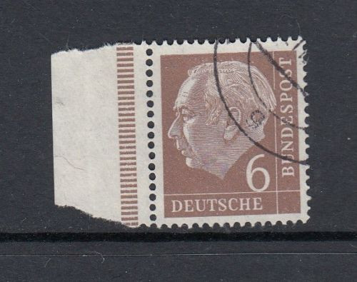 BRD Mi.-Nr. 180x gestempelt - Seitenrand / Bogenrand
