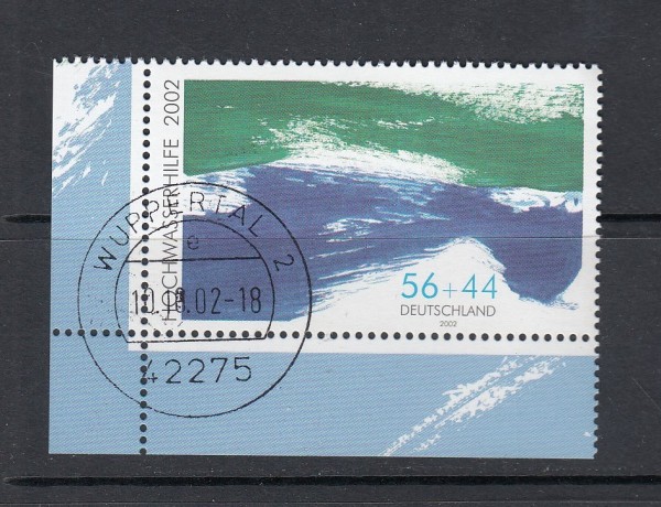 BRD Mi-Nr. 2278 - Ecke 3 / Bogenecke - gestempelt - Vollstempel Wuppertal