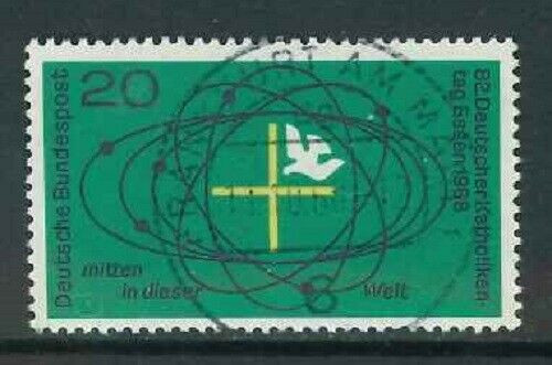 BRD Mi-Nr. 568 zentrisch Vollstempel - Frankfurt / Main - kein Ersttag