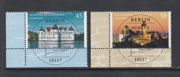 BRD 2013 Mi-Nr. 2972-2973 gestempelt ESST Berlin + Gummi + Bogenecke