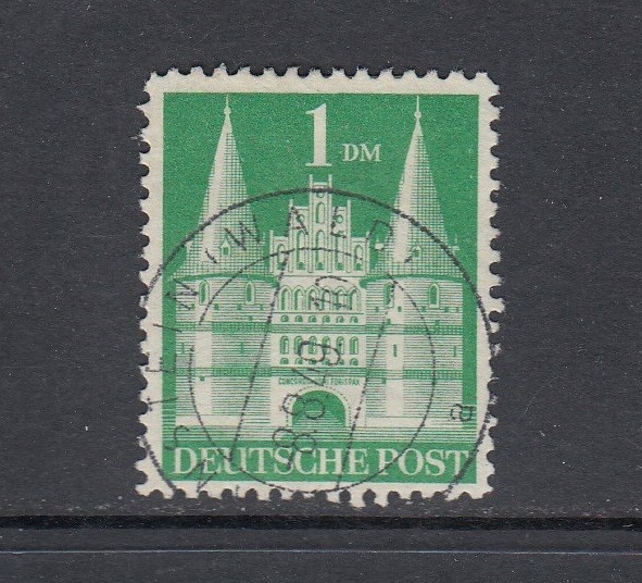 Bizone Mi-Nr. 97 II lange Treppe zentrisch gestempelt
